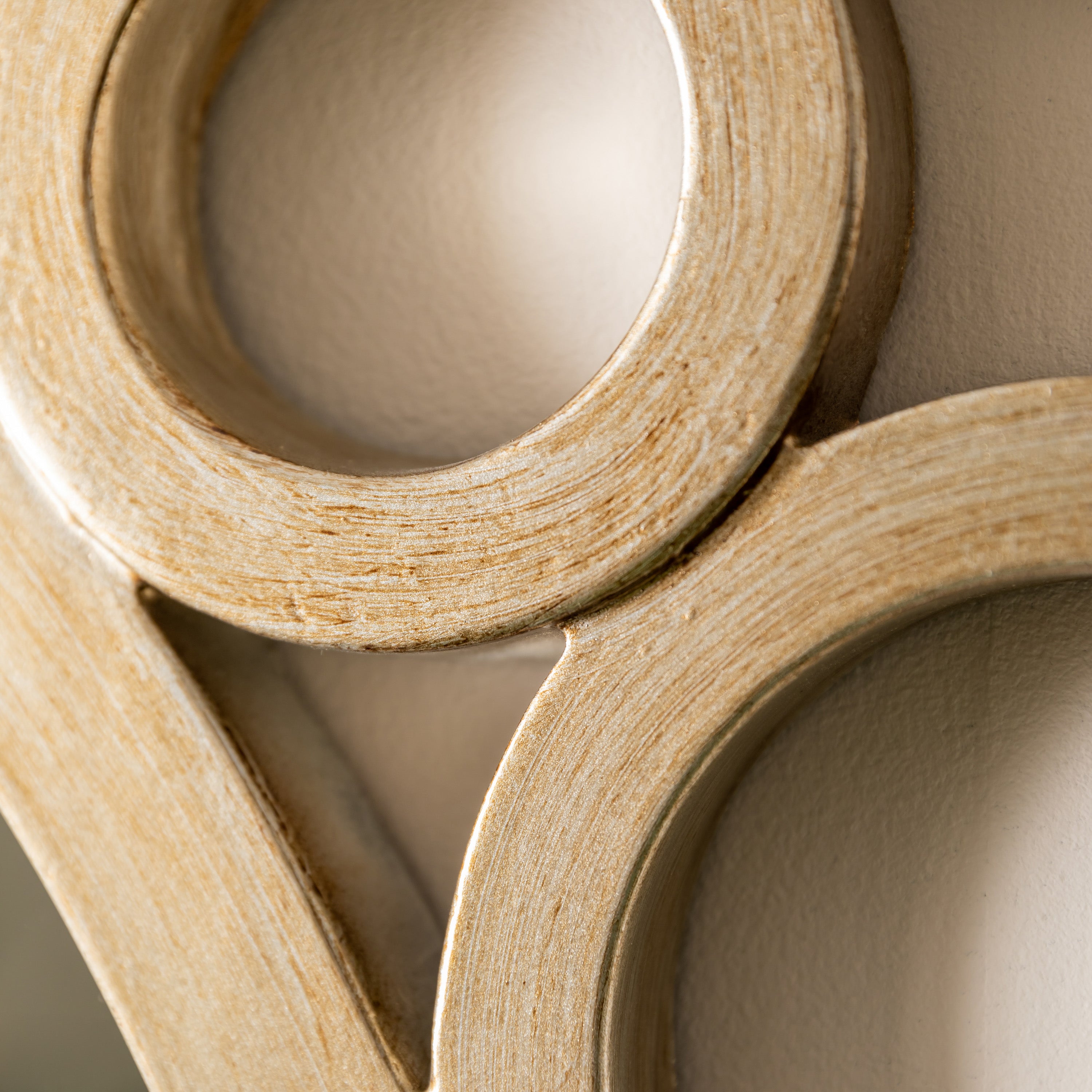 Cici Gold Ring Leaf Wall Mirror